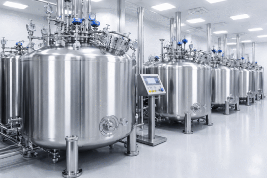 Steel tanks for Pharma